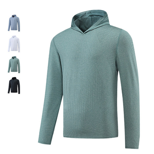 Ежедневна спортна блуза с качулка изчистен модел