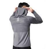 Vīriešu sporta blūze - ar kapuci