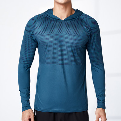 Vīriešu sporta blūze - ar kapuci