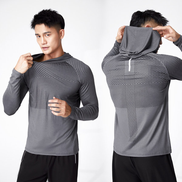 Vīriešu sporta blūze - ar kapuci