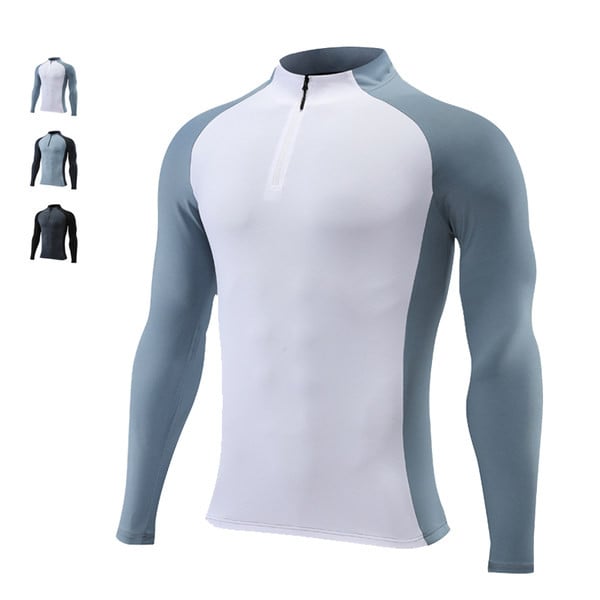 Alkalmi sportblúz cipzárral