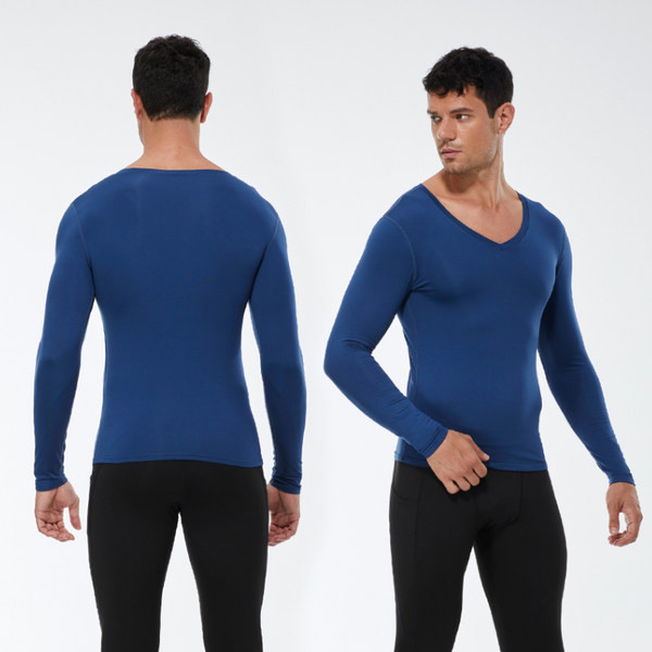 Férfi sportblúz, testhezálló modell