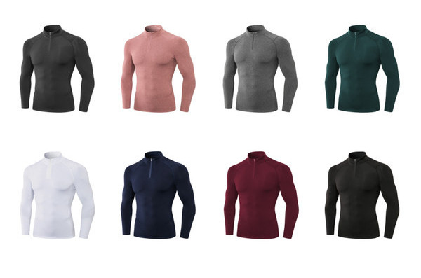 Alkalmi férfi blúz cipzárral