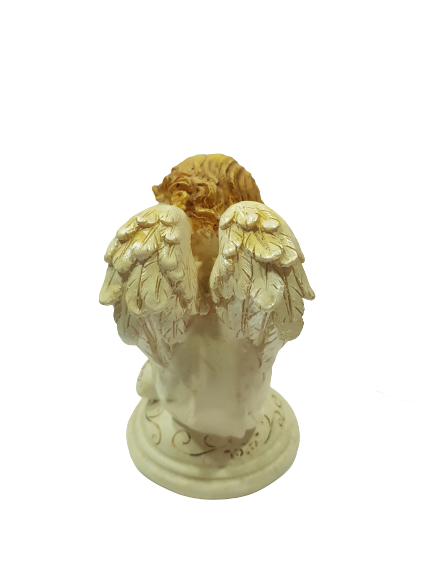 Фигурка Ahelos, Ангел, Керамична, 11 см.