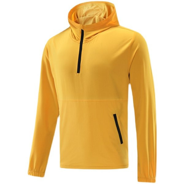 Ανδρική αθλητική μπλούζα με κουκούλα και φερμουάρ