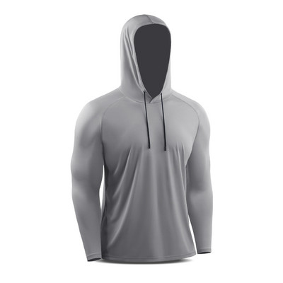 Αθλητική ανδρική μπλούζα με κουκούλα - πολλά χρώματα