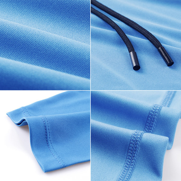 Αθλητική ανδρική μπλούζα με κουκούλα - πολλά χρώματα