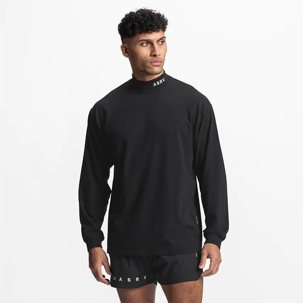 Sportiska vīriešu blūze ar polo apkakli un uzrakstu