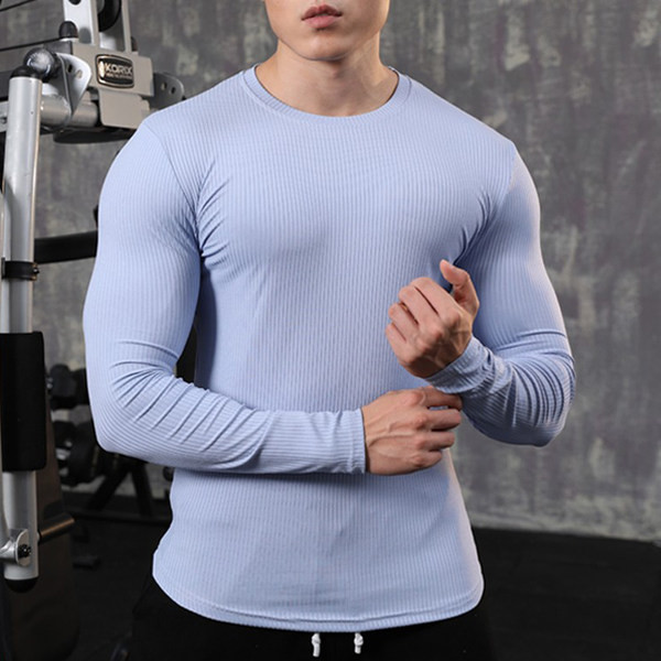  Casual καθαρή μπλούζα με οβάλ λαιμόκοψη