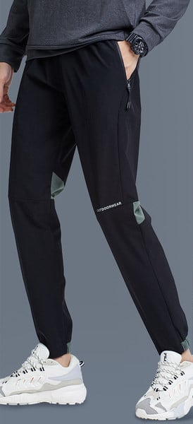 Мъжки панталони с джоб в да цвята