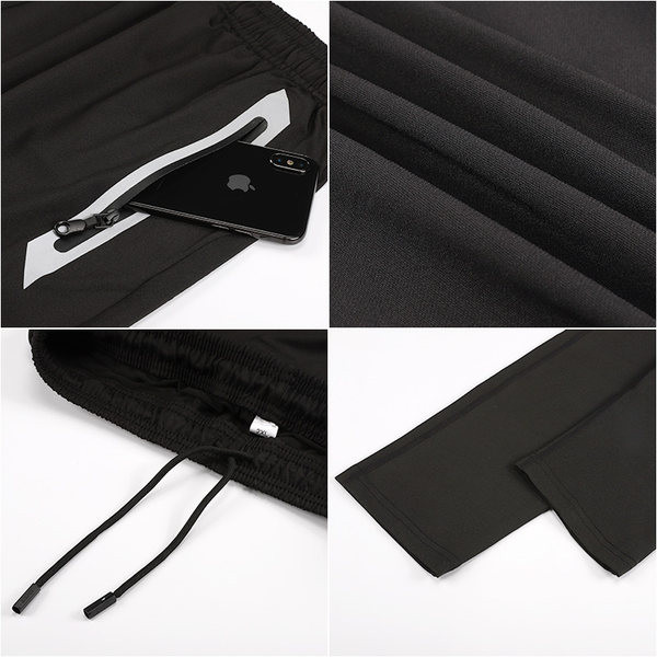 Sportolásra alkalmas férfi leggings rövidnadrággal