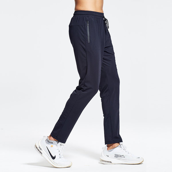 Vīriešu sporta bikses - ar kabatu un šņorēm