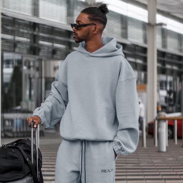 Sport férfi blúz kapucnival - három színben