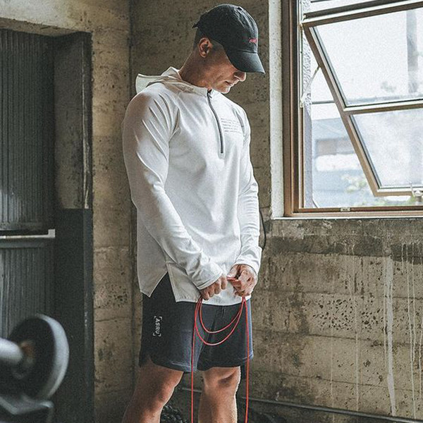 Vīriešu sporta blūze ar kapuci