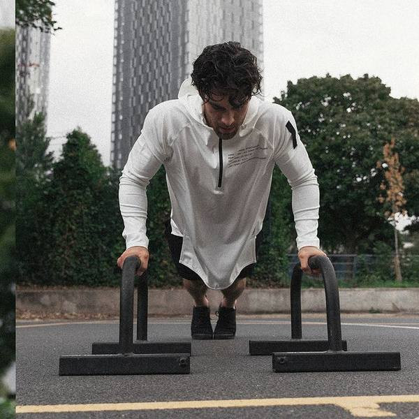 Vīriešu sporta blūze ar kapuci