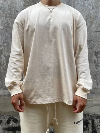 Мъжка блуза -  с надпис в три цвята 