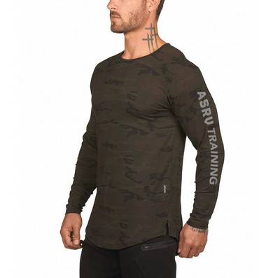 Jauna modeļa vīriešu blūze ar apaļu kakla izgriezumu un garām piedurknēm