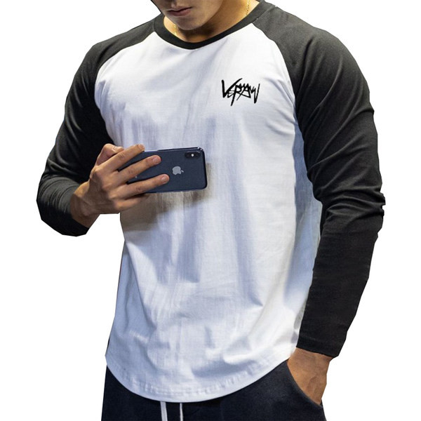 Vīriešu ikdienas blūze ar uzrakstiem