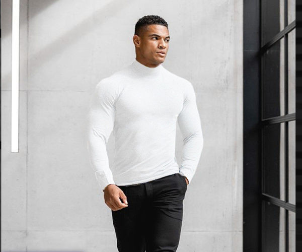 Gyorsan száradó férfi sportmodell blúz