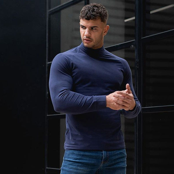 Gyorsan száradó férfi sportmodell blúz