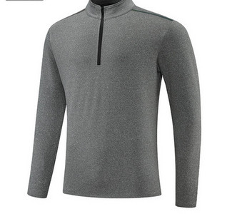 Ātri žūstošs vīriešu sporta tops ar rāvējslēdzēju