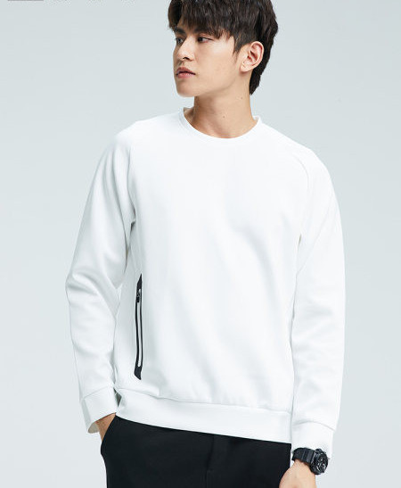 Ανδρική φαρδιά μπλούζα με αθλητικό μοντέλο τσέπη