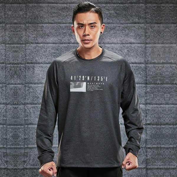 Muška brzosušeća sportska bluza s printom