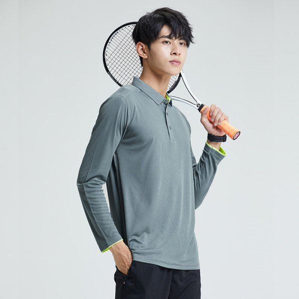 Bluză casual cu guler pentru bărbați