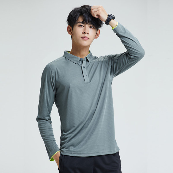 Bluză casual cu guler pentru bărbați