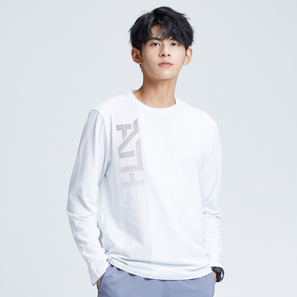 Vīriešu blūze ar apdruku ikdienas rakstu