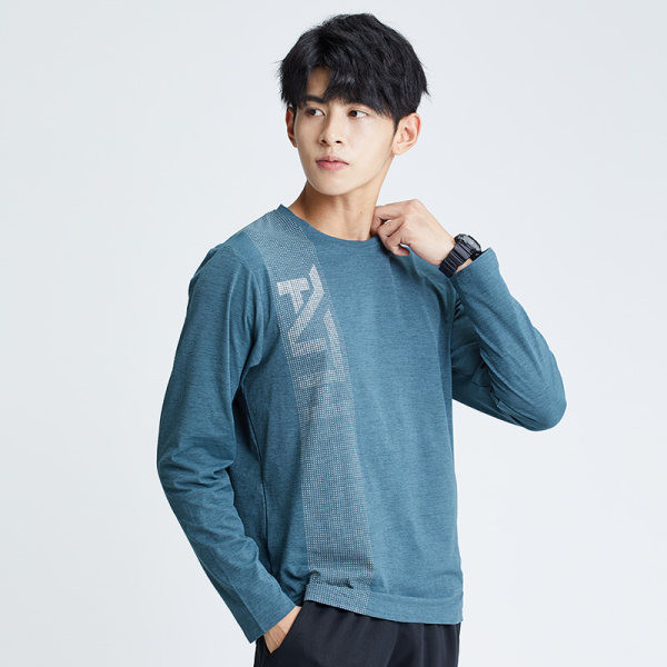 Muška bluza s printom sportskog uzorka