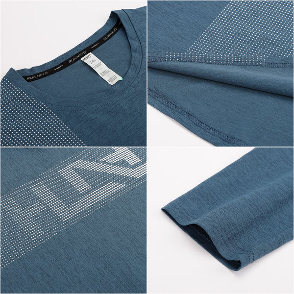 Muška bluza s printom sportskog uzorka