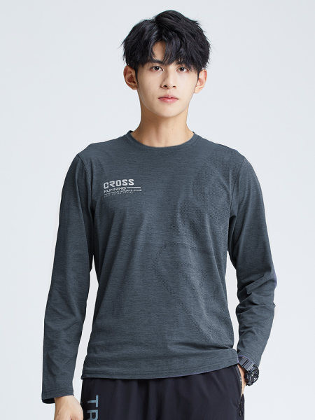 Ikdienas vīriešu blūze ar apaļu kakla izgriezumu - vairākas krāsas