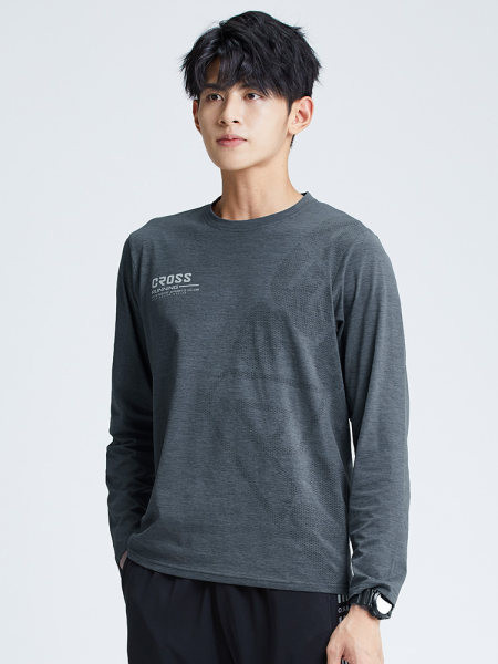 Ikdienas vīriešu blūze ar apaļu kakla izgriezumu - vairākas krāsas