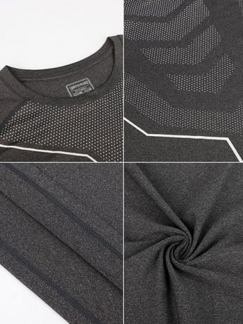 Αθλητική μπλούζα από ύφασμα που στεγνώνει γρήγορα για άνδρες
