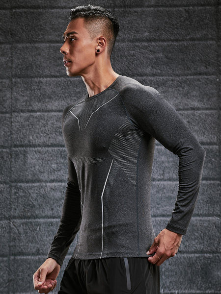 Αθλητική μπλούζα από ύφασμα που στεγνώνει γρήγορα για άνδρες