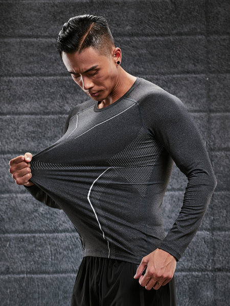 Αθλητική μπλούζα από ύφασμα που στεγνώνει γρήγορα για άνδρες