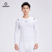 Muška sportska bluza s okruglim izrezom i dugim rukavima