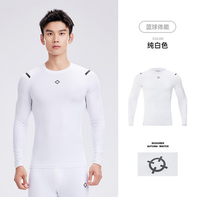 Muška sportska bluza s okruglim izrezom i dugim rukavima