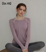 Sieviešu sporta blūze ar garām piedurknēm