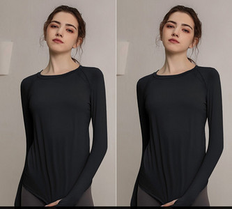 Sieviešu sporta blūze ar garām piedurknēm