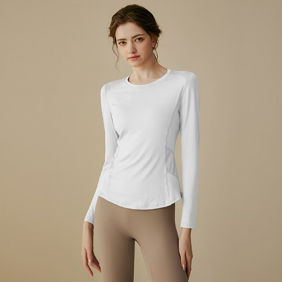 Sieviešu vienkrāsaina blūze, kas piemērota sportam