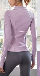 Moteriška sportinė palaidinė su užtrauktuku