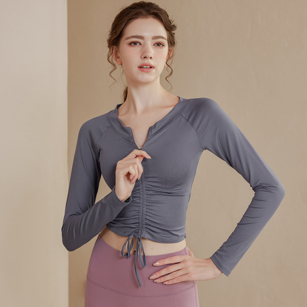 Női sportblúz fűzővel - többféle színben