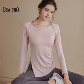 Női sport blúz hasítékkal