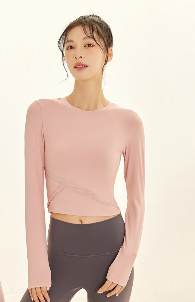 Pieguloša modeļa sieviešu ātri žūstoša blūze