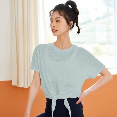 Γυναικεία αθλητική μπλούζα με κορδόνια