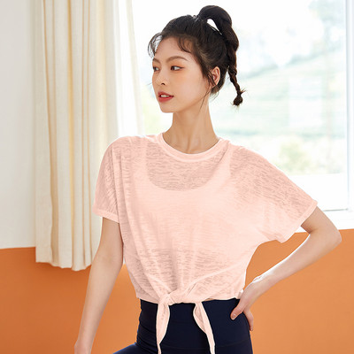 Γυναικεία αθλητική μπλούζα με κορδόνια