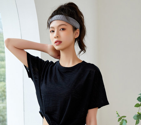 Γυναικεία αθλητική μπλούζα με κορδόνια