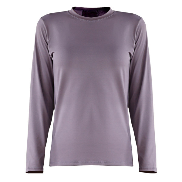 Tīra modeļa sieviešu sporta blūze ar garām piedurknēm